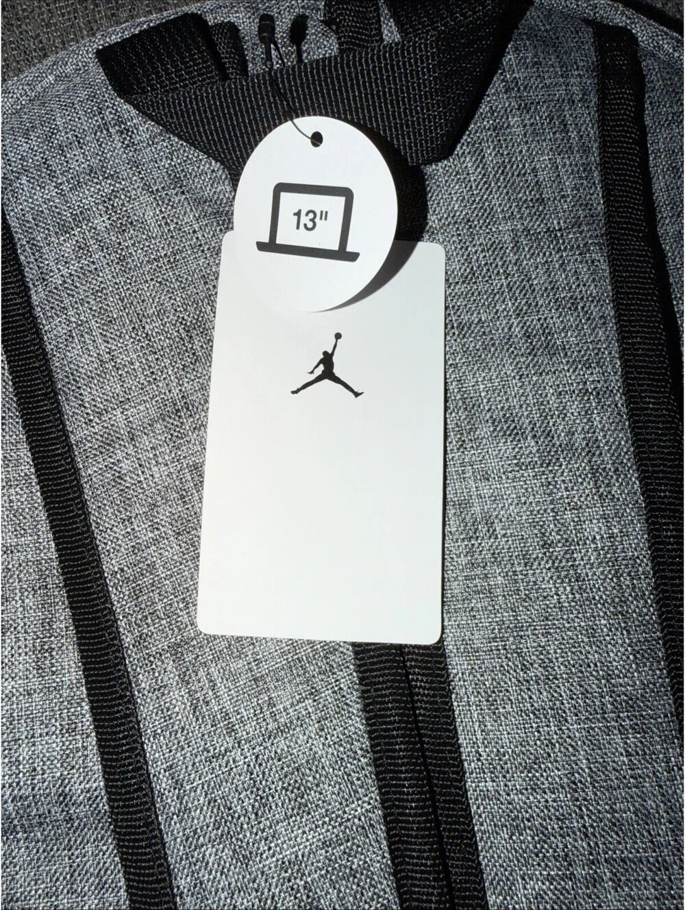 Jordan Backpack (23L) Carbon Heather MA0880-GEH One-Size New w/Tags